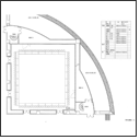 Square layout (90 people)