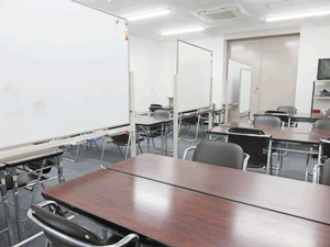 Rooms for training sessions and seminars