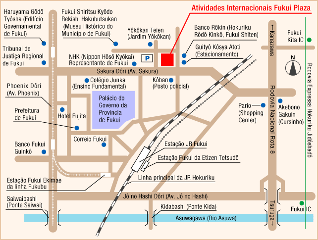 Mapa de acesso